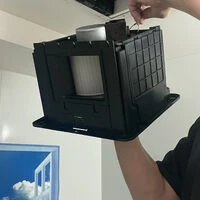 画像1461：福島市｜マンションのトイレ・浴室換気扇交換工事